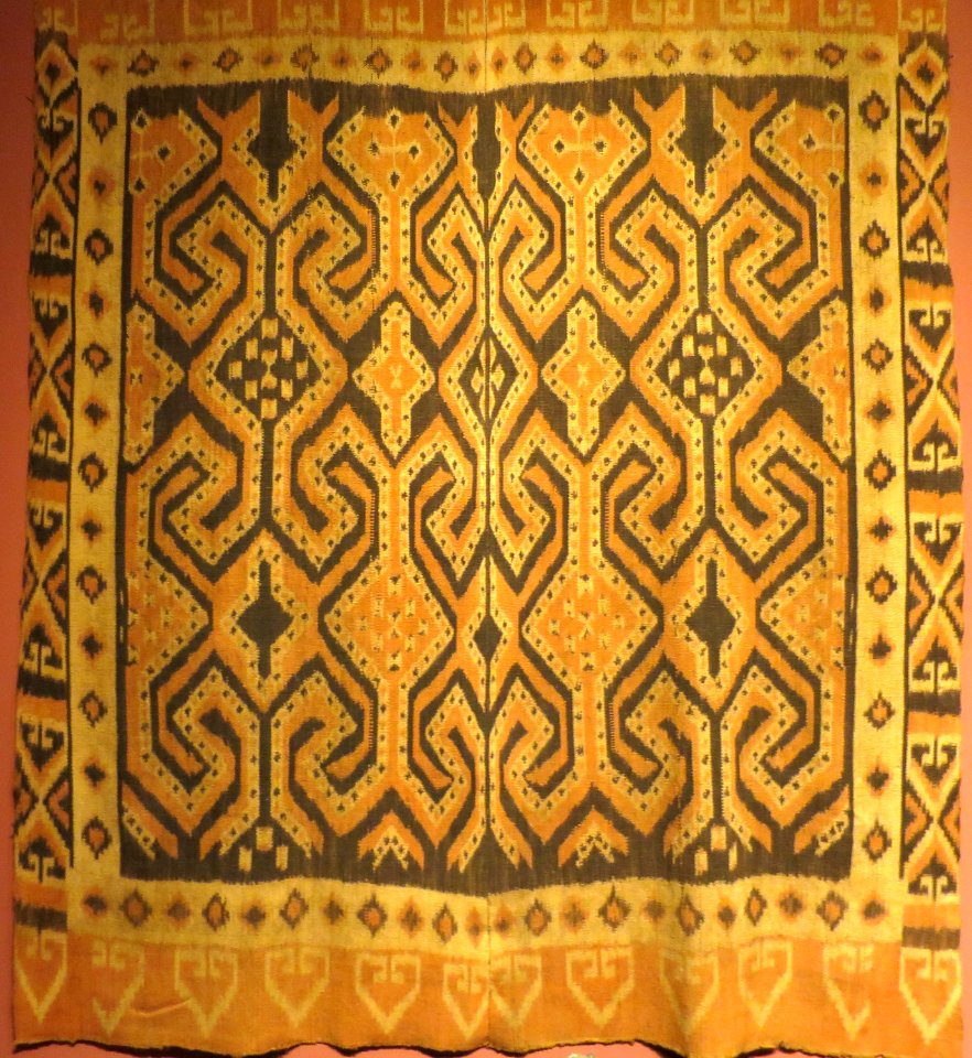 Indonesian funeral shroud, Toraja people, Honolulu Museum of Art 9995.1