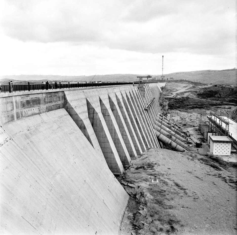 Inga-project, een stuwdam in rivier de Zaire, Bestanddeelnr 926-7751
