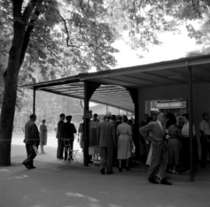 Ingang van het kurpark van Bad Mergentheim, Bestanddeelnr 254-4565