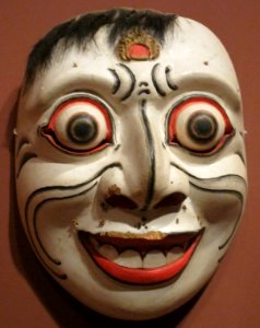 Indonesian mask in the Honolulu Museum of Art, XXIV