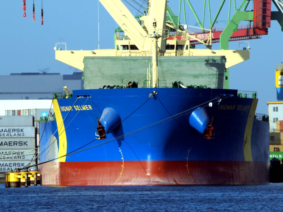 Ingwar Selmer - IMO 9500584 , close-up at Port of Amsterdam