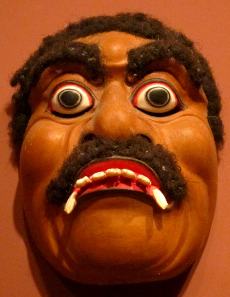 Indonesian mask in the Honolulu Museum of Art, XXII