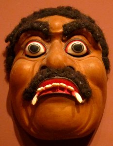 Indonesian mask in the Honolulu Museum of Art, XXII