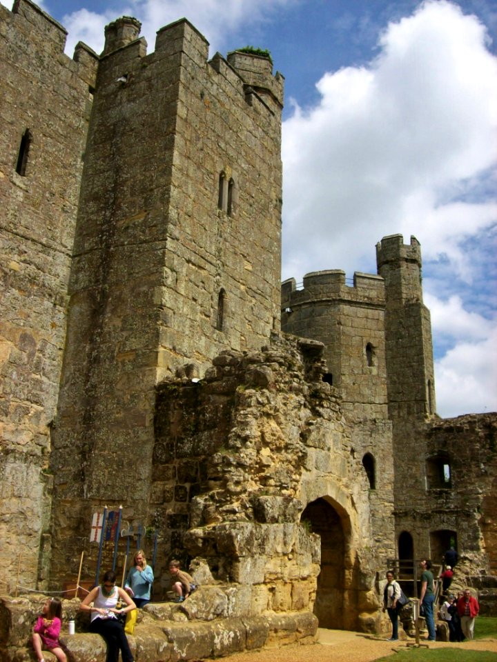 Inner court, Bodiam Castle