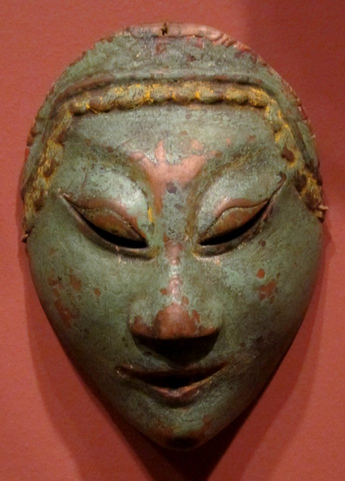 Indonesian mask in the Honolulu Museum of Art, VII