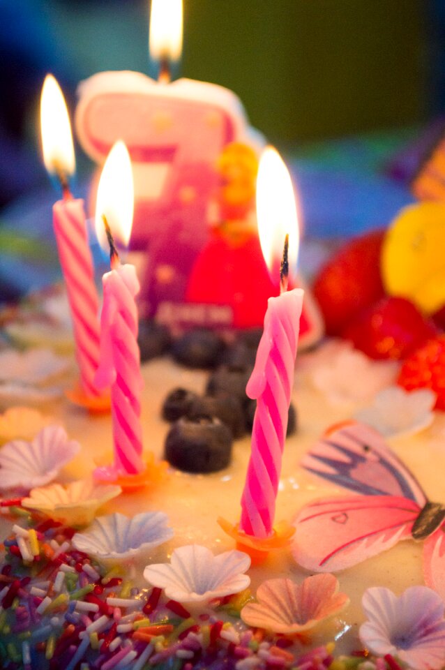 Celebration birthday cake food