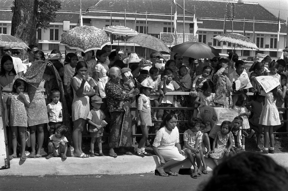 Indonesie, Djakarta, optocht ten gunste van onafhankelijkheidsdag, Bestanddeelnr 924-8349