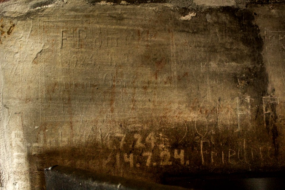 Innschrift Dachstuhl Frauenkirche Görlitz 4