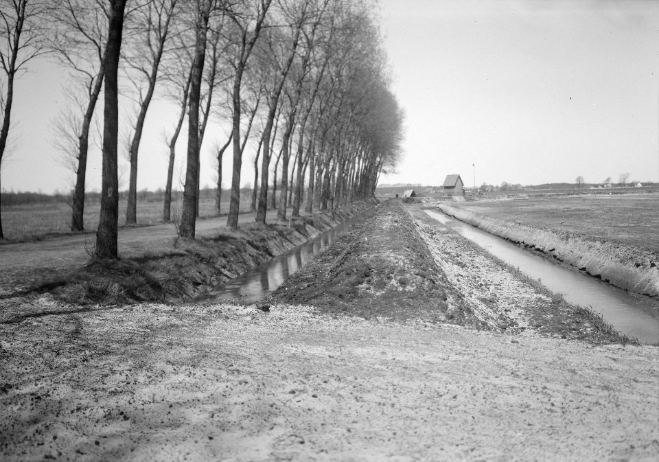 Inpoldering en bemaling, polders, kanalen, sloten, wapserveense aa, Bestanddeelnr 159-0834