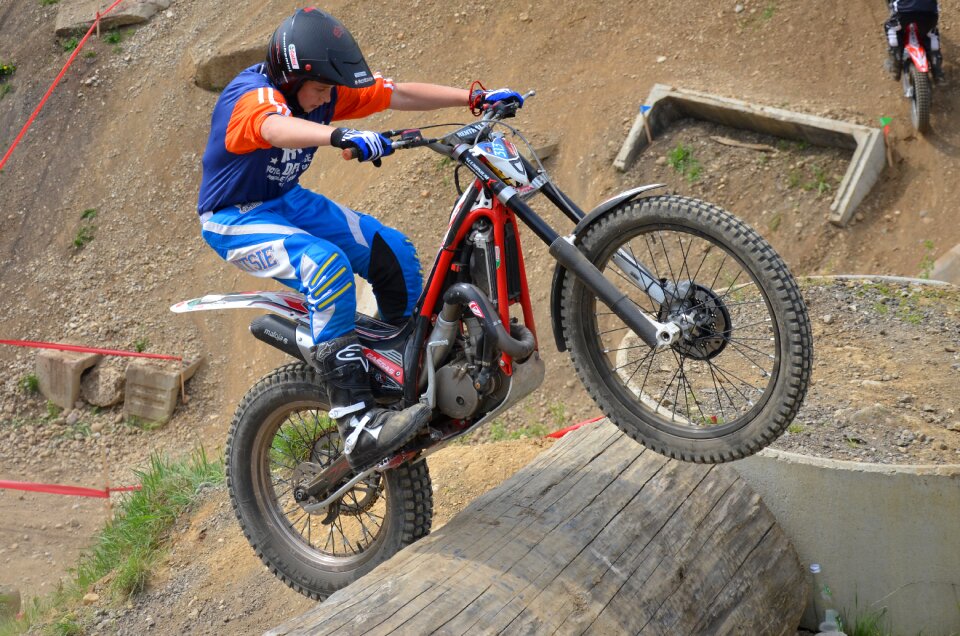 Terrain motorsport motorcycle