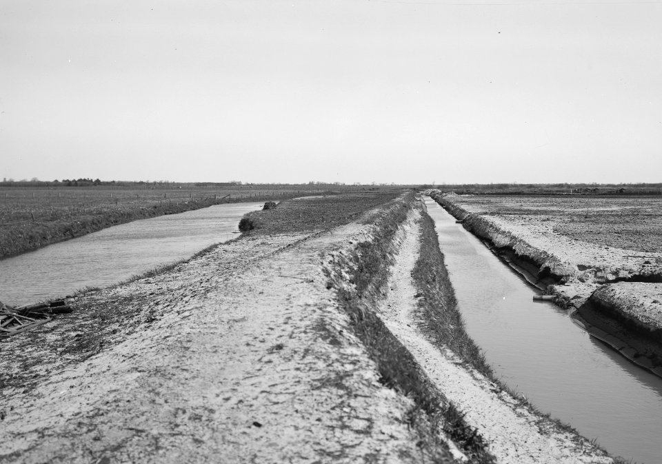 Inpoldering en bemaling, polders, kanalen, sloten, wapserveense aa, Bestanddeelnr 159-0833