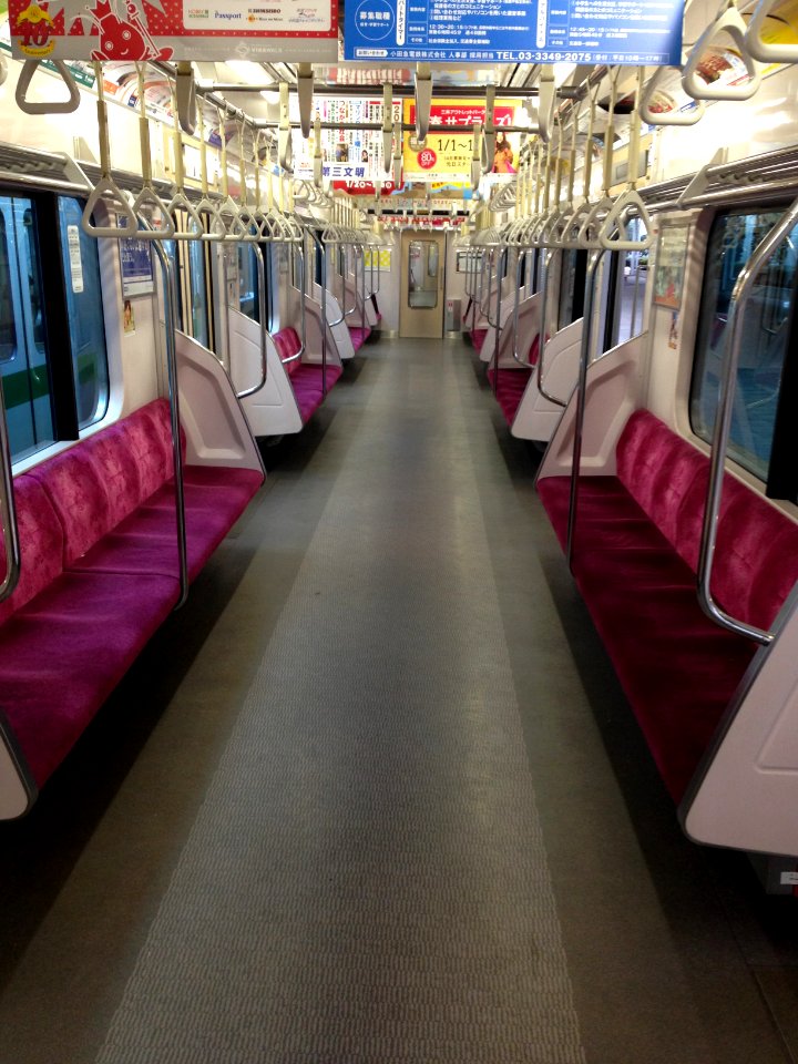 Inside Odakyu 3366