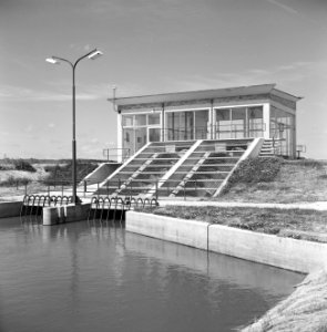 Inpoldering en bemaling, gemalen, waterschappen, 'de Munte', Bestanddeelnr 159-1095