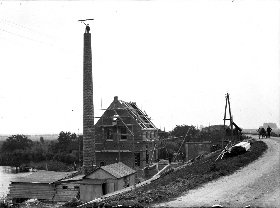 Inpoldering en bemaling, machinegebouwen, werkzaamheden, polders, Bestanddeelnr 159-0828