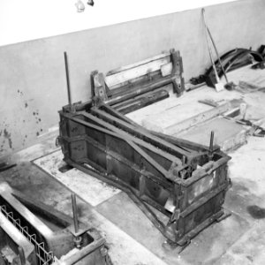 Inpoldering en bemaling, mal voor wandelement, Bestanddeelnr 159-0996