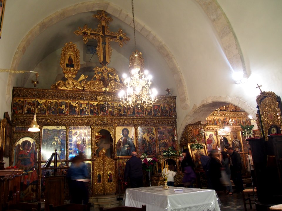 Inside old Agios Minas 1050