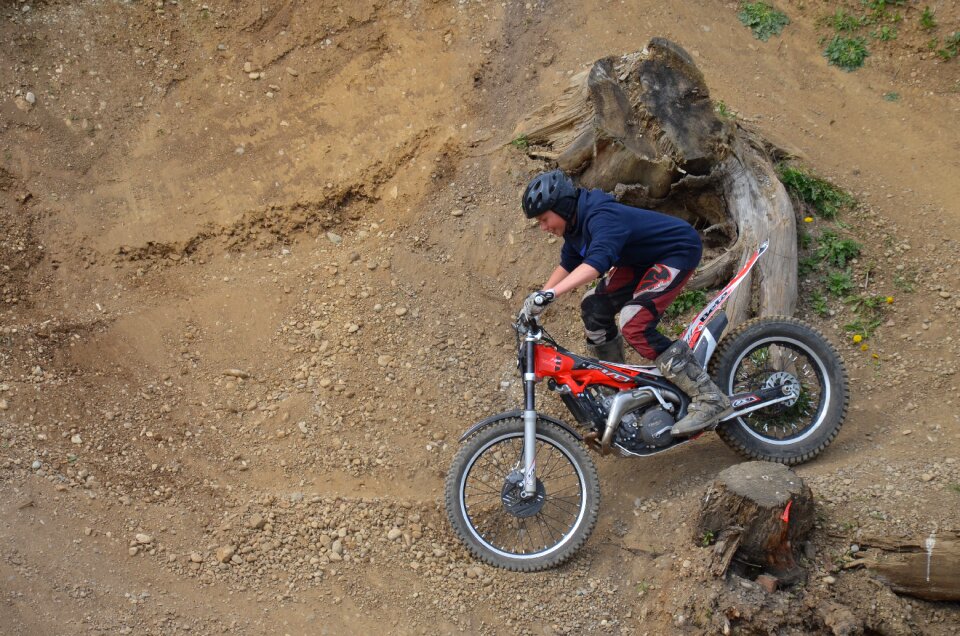 Terrain motorsport motorcycle