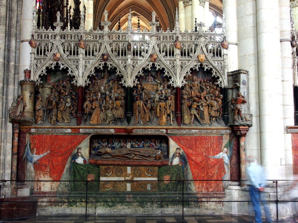 Inside in Amiens Cathedral, pic-004