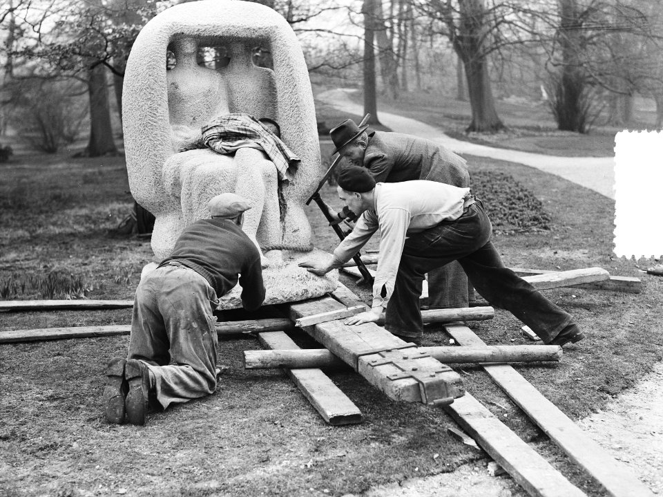Inrichting Keukenhof Lisse beeld badstoel, Bestanddeelnr 905-0173
