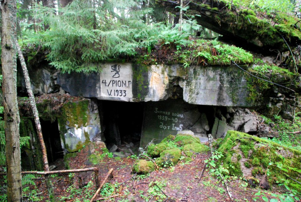 Ink5 bunker of Mannerheim line