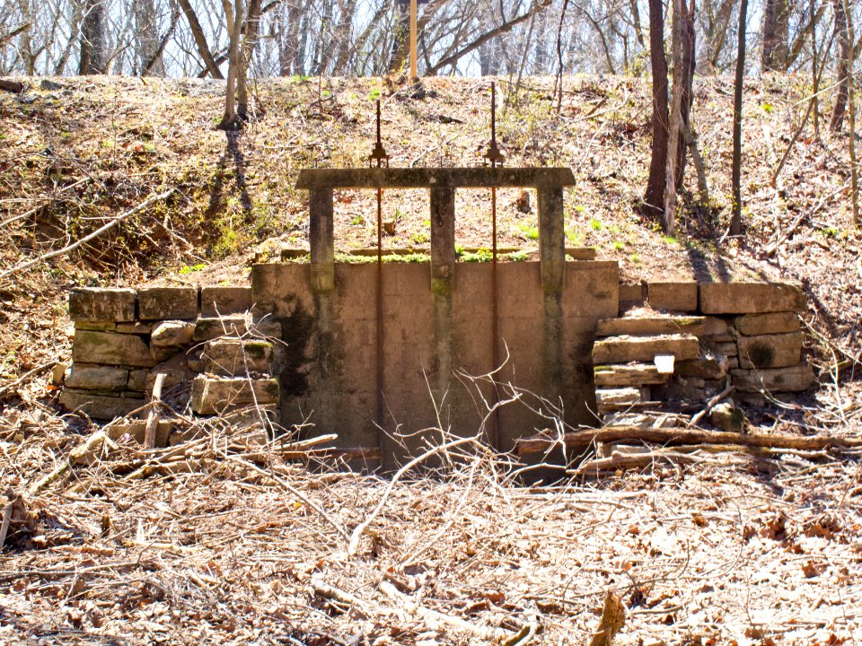 Inlet Gates at guard lock no 4 on Chesapeake and Ohio Canal