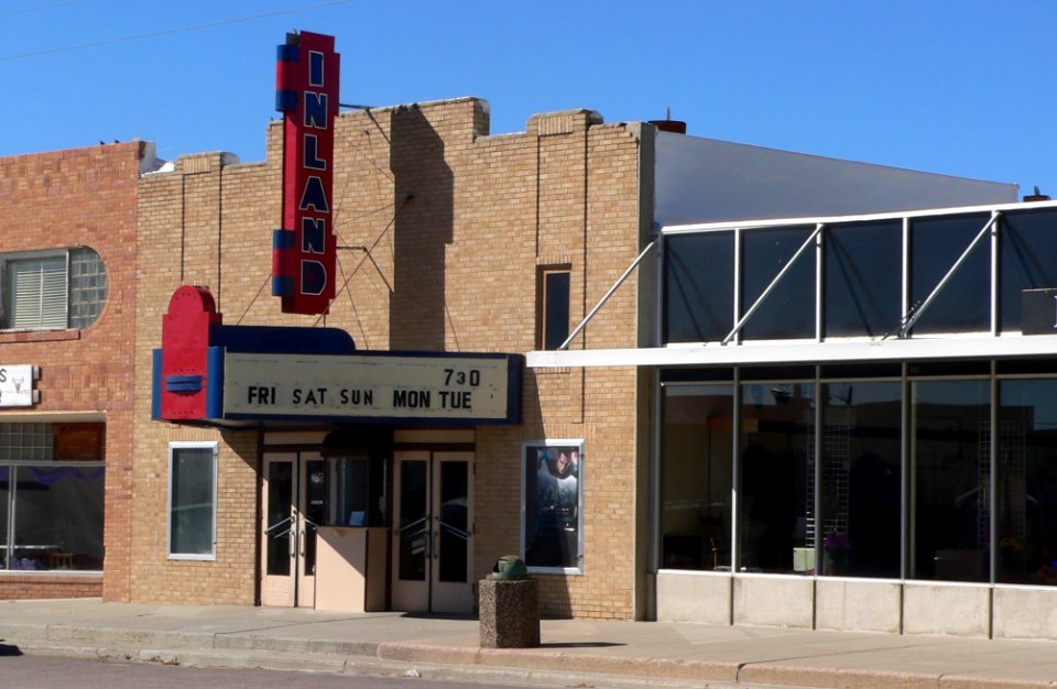 Inland Theater (Martin, SD) from SE 1