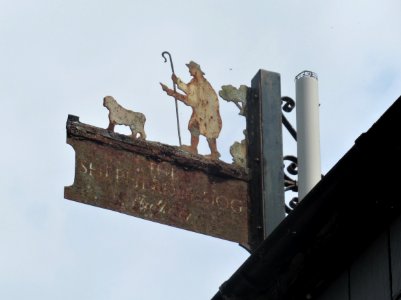 Inn sign, Fulking
