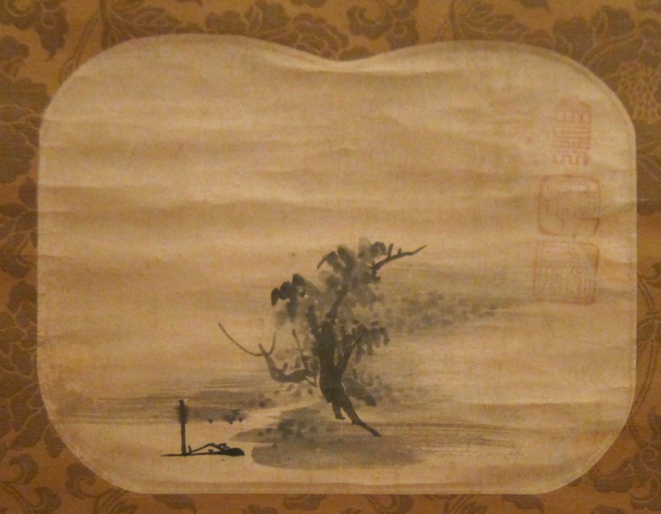 Ink landscape by Soga Nichokuan, Honolulu Academy of Arts