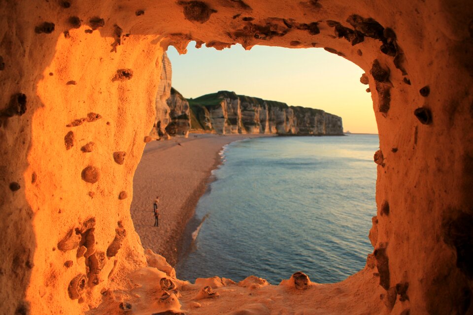 Sunset france nature