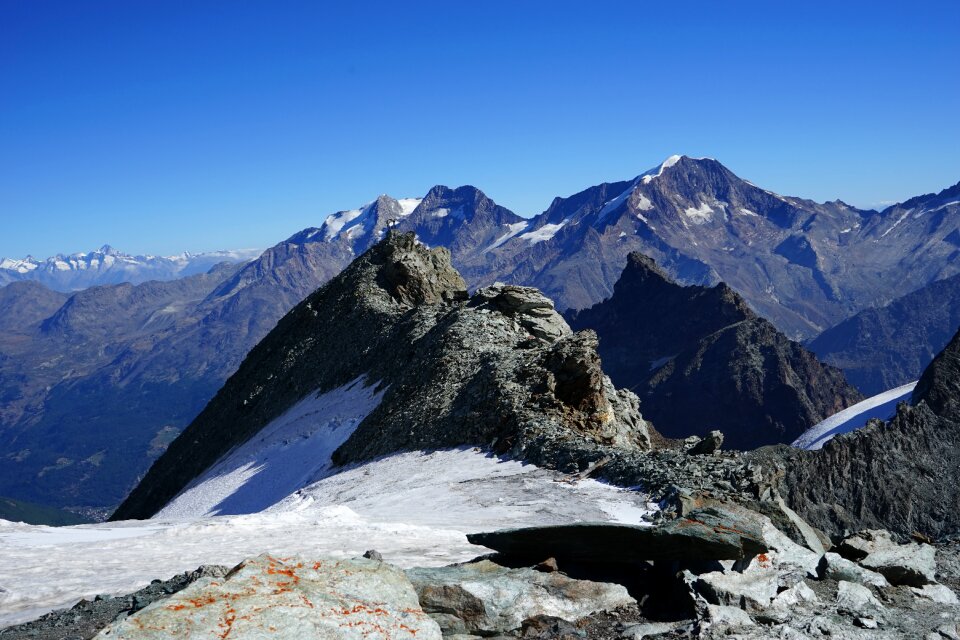 Imposing nature panorama photo