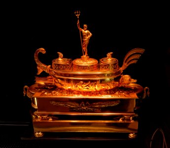 Inkstand, King Friedrich, France, c. 1810 - Landesmuseum Württemberg - Stuttgart, Germany - DSC03262