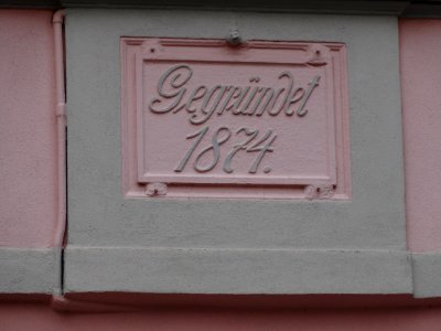 Inscription house Eisenach 1