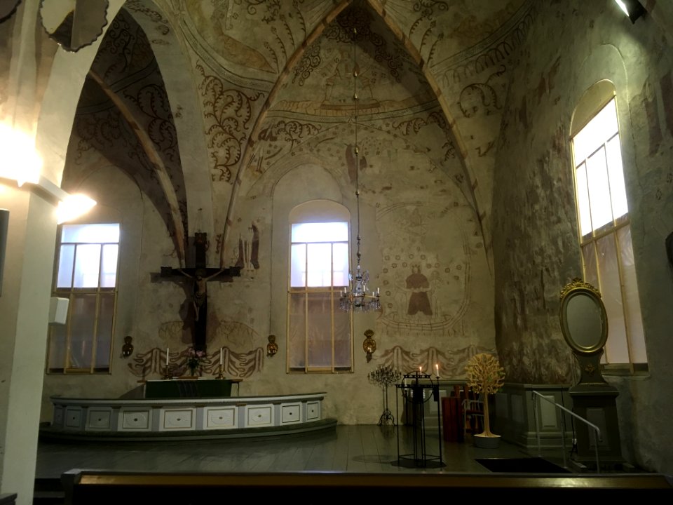 Inkoo church altar