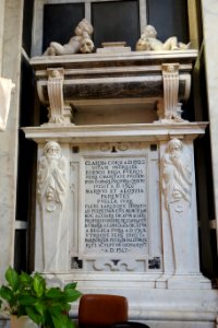 Inscription 3 - San Pietro in Banchi (Genoa) - DSC01262
