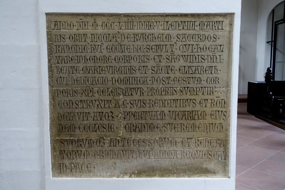 Inscription - Neumünster - Würzburg, Germany -DSC05229