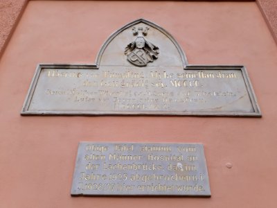 Inscription Am Anger, Jena