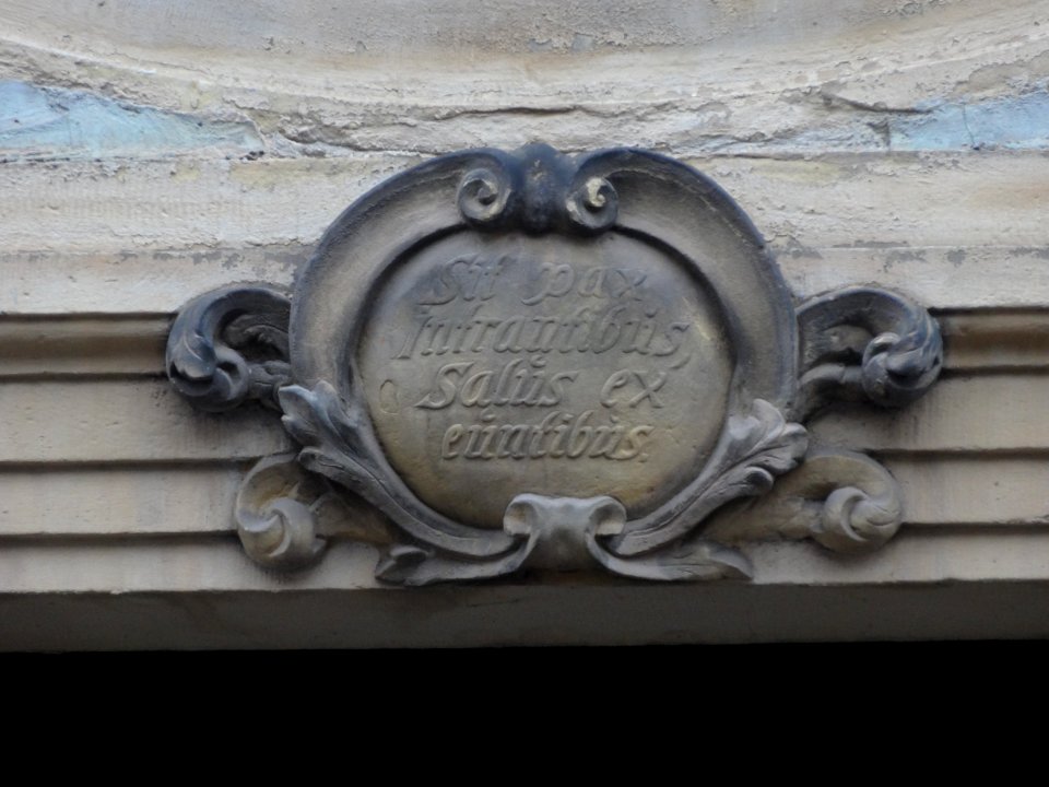 Inscription house Eisenach 2