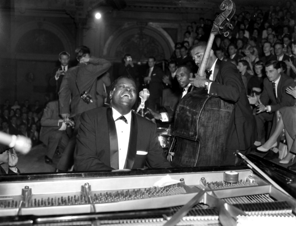 In de serie Jazz at the Philharmonica in het Concertgebouw optreden van het O…, Bestanddeelnr 910-2887