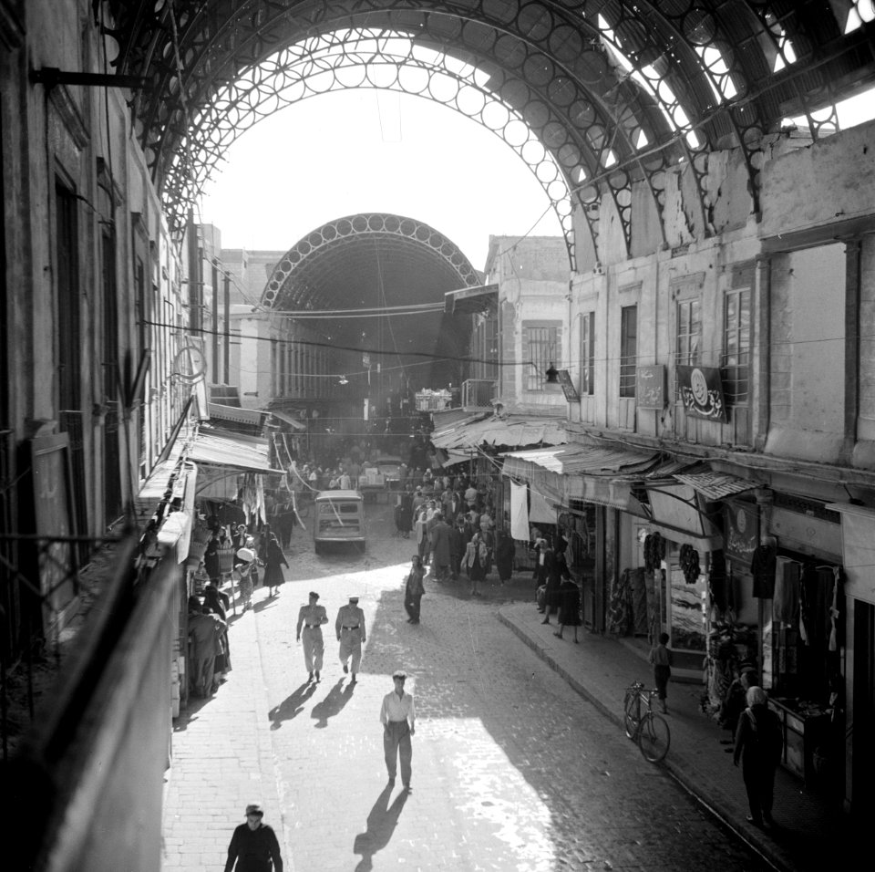 In de suq Hamidieh, Bestanddeelnr 255-5882