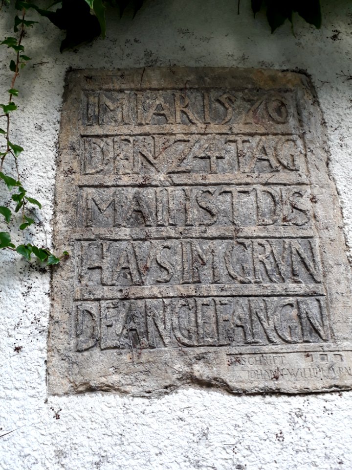 Inscription Universitätshauptgebäude Jena 01