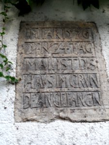 Inscription Universitätshauptgebäude Jena 01
