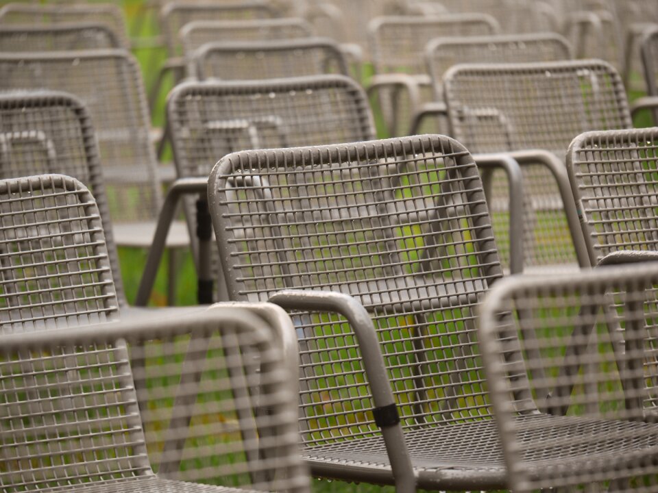 Rows of seats seats auditorium
