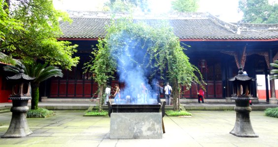 Incense - Wenshu Monastery - Chengdu, China - DSC05050