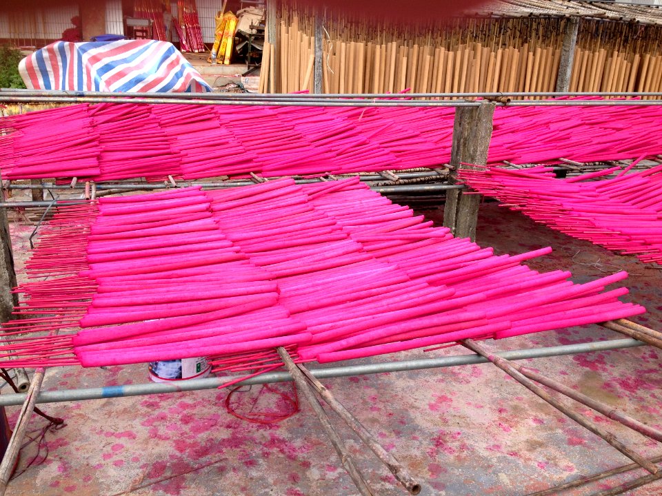 Incense production in Hainan, China - 01
