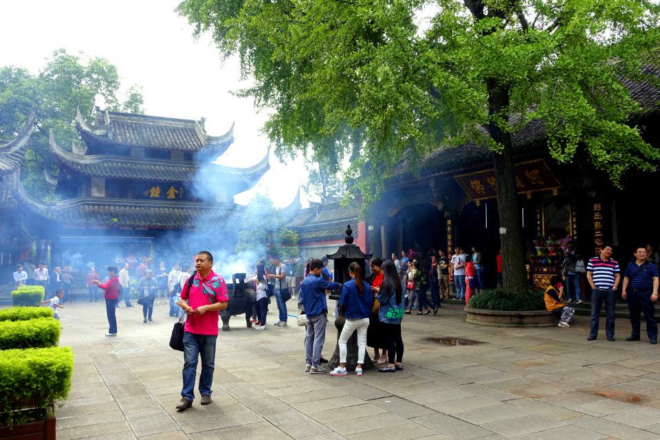 Incense - Wenshu Monastery - Chengdu, China - DSC05189
