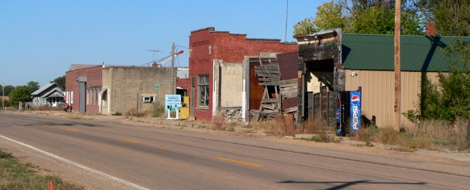 Inavale, Nebraska Blaine Street N side 1