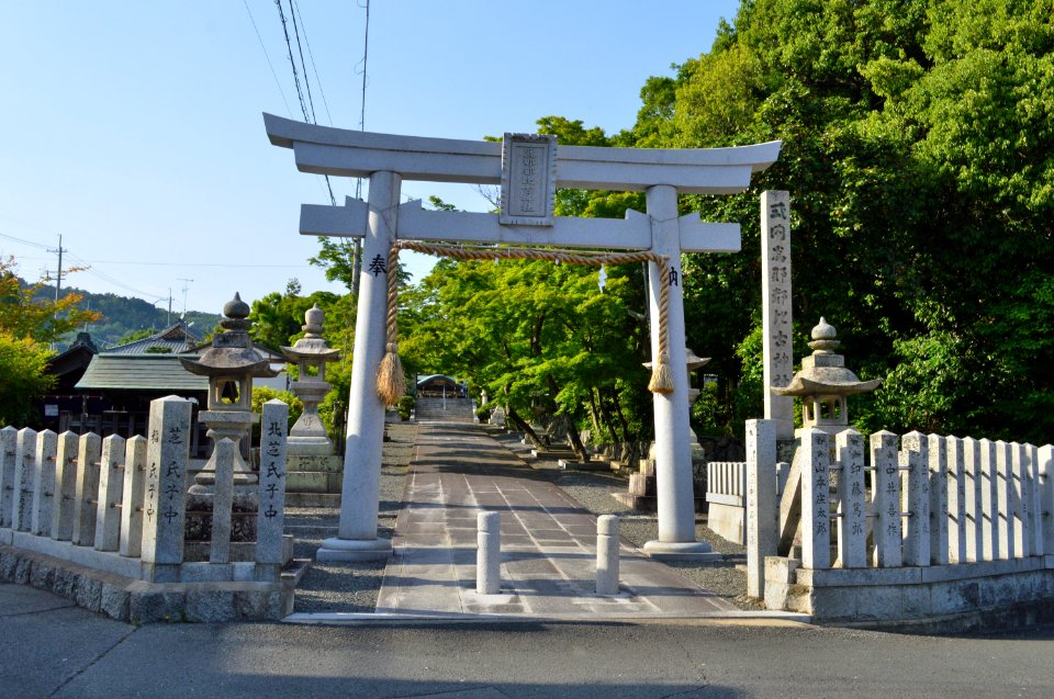 Inatsuhiko-jinja, torii