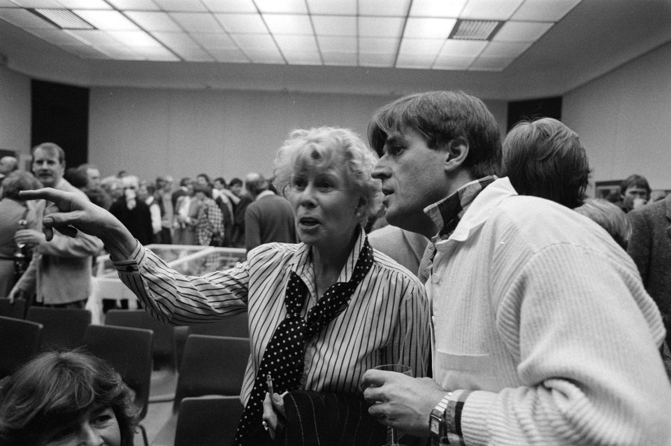 In Singermuseum Drie generaties Krabbé Mary Dresselhuys en Jeroen Krabbé, Bestanddeelnr 933-2819