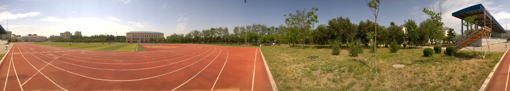 In the new campus of Tieling High School 29