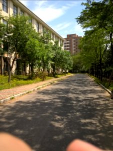 In the new campus of Tieling High School 36